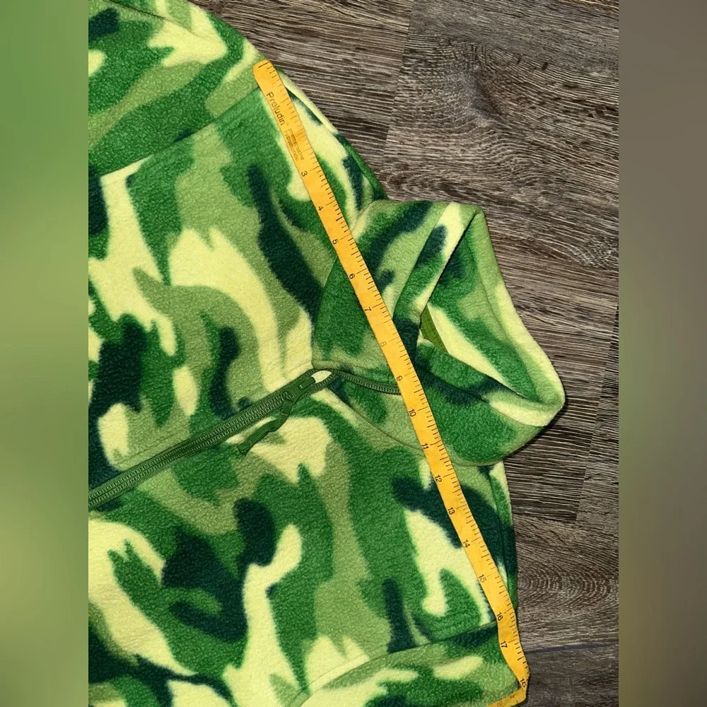 Cabela's Bass Pro Shops Kids Youth Sherpa Camo Zip Up Outdoor Jacket Coat